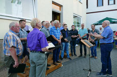 Sommerserenade vor dem "Chorfürst" (Foto: Karl-Franz Thiede)